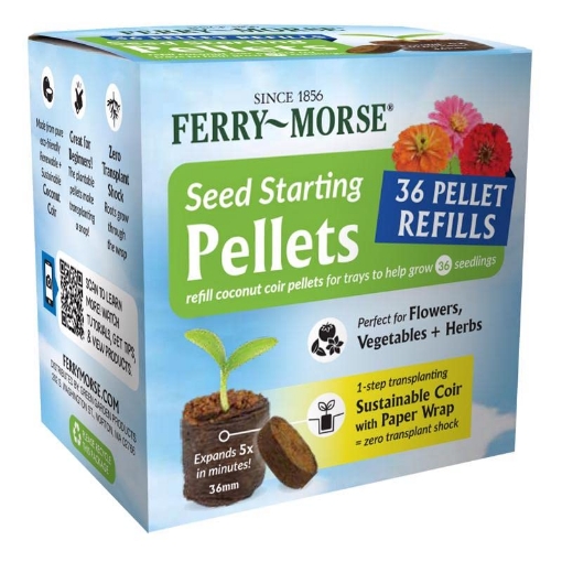 Picture of FERRY-MORSE PREFILL36 Ferry Morse Compressed Coir Pellet 36 pk (EA)