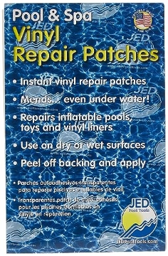 Picture of Jed Pool Tools 35-240 JED Pool Tools 35-240 Pool and Spa Repair Patches, Self-Adhesive (EA)