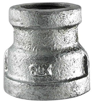 Picture of STZ INDUSTRIES 311UPRC-3814 Southland 511-321HC Galvanized Reducing Couplings, 3/8" x 1/4" (PK-5-EA)