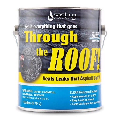 Picture of SASHCO INC (SEALANTS) 14024 1 Gallon Through The Roof Sealant 14024 1GL [Set of 2]2 (PK-2-EA)