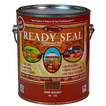 Picture of READY SEAL INC 125 4-Pack of 1 gal Ready Seal 125 Dark Walnut Ready Seal Exterior Stain & Sealer for Wood (PK-4-EA)