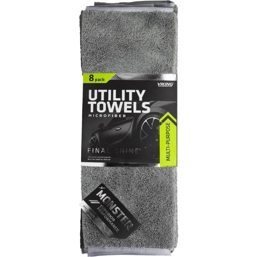 Picture of Viking 970800 VIKING Car Care Utility Towels, 8 Pack (EA)