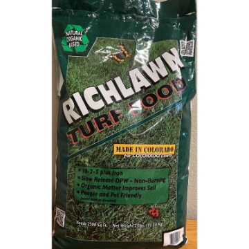 Picture of RICHLAWN TURF FOOD RTF-25 25 lb. Organic-Based Turf Food (EA)