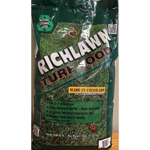 Picture of RICHLAWN TURF FOOD RTF-25 25 lb. Organic-Based Turf Food (EA)