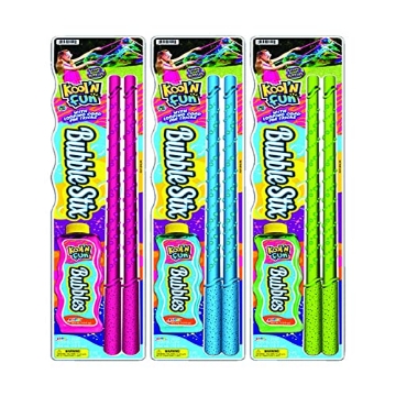 Picture of JA-RU INC 1510 Ja-Ru Kool 'N Fun Bubble Set with Wand Plastic Assorted 3 Pc. - Case Of: 6 (PK-6-EA)