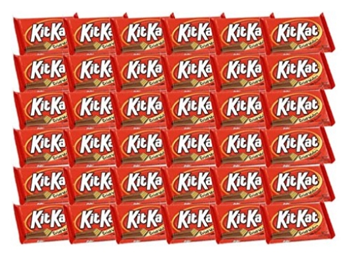 Picture of KIT KAT 24600 HERSHEY'S Kit Kat Crisp Wafers in Milk Chocolate, 1.5-Ounce (Pack of 36) 36 (PK-36-EA)