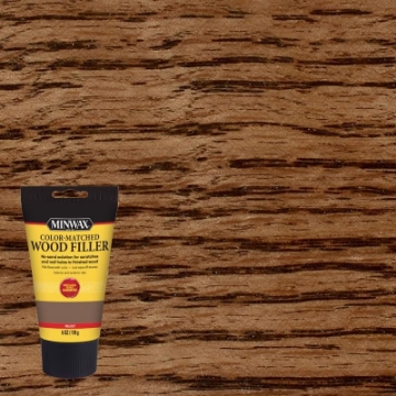 Picture of Minwax 448530000 Minwax Color-Matched Wood Filler, Walnut, 6 oz (EA)