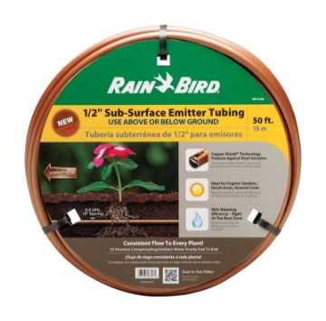 Picture of Rain Drip SSF70-50S Rain Bird Plastic Drip Irrigation Emitter Tubing 1/2 in. x 50 ft. L (EA)