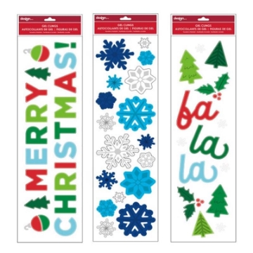 Picture of IG DESIGN GROUP AMERICAS INC IG128389 Impact Innovations Christmas Gel Assortment 6" X 22 " (PK-24-EA)
