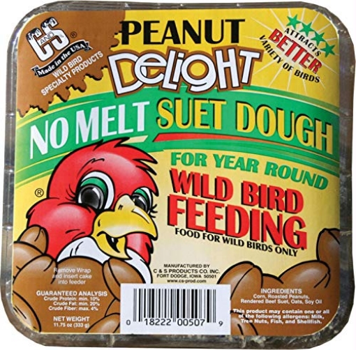 Picture of C&S PRODUCTS 100214564 PEANUT DELIGHT SUET (PK-12-EA)