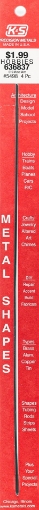 Picture of K&S 5498 K&S Precision Metals Music Wire 5498 – 0.015" OD x 12" Long - High Tensile Strength for Crafts, Jewelry, Musical Applications, Made in USA - 4 Wires (EA)