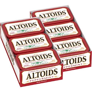Picture of ALTOIDS 63140 Altoids Classic Peppermint Breath Mints, 1.76 Ounce (Pack of 12) (PK-12-EA)