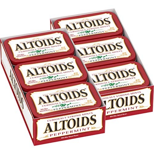 Picture of ALTOIDS 63140 Altoids Classic Peppermint Breath Mints, 1.76 Ounce (Pack of 12) (PK-12-EA)