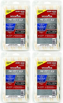 Picture of WOOSTER RR582-4 1/2 Wooster PRO/DOO-Z 4.5 in. W x 1/2 in. Jumbo Paint Roller Cover 10 pk - Case of: 4;4 (PK-4-EA)