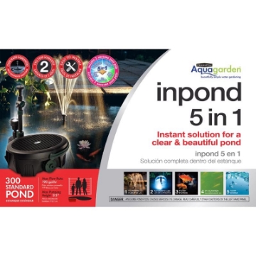 Picture of PENNINGTON 100541844 Pennington 8082981 1 ft. 0.4 HP 190 GPH 120V Aquagarden Pond Pump Kit - Black (EA)